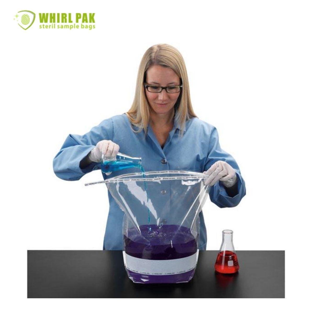 Whirl-Pak Large Stand-Up Bags B01542